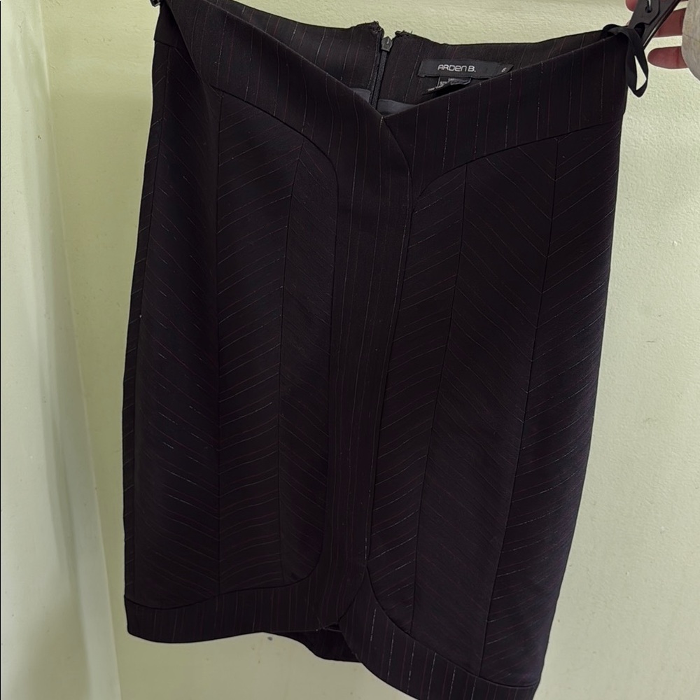 Arden B Black Pencil Skirt